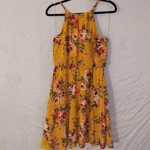Francesca's A-line Floral Sundress